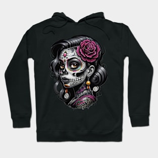 Catrina Dia De Los Muertos Hoodie